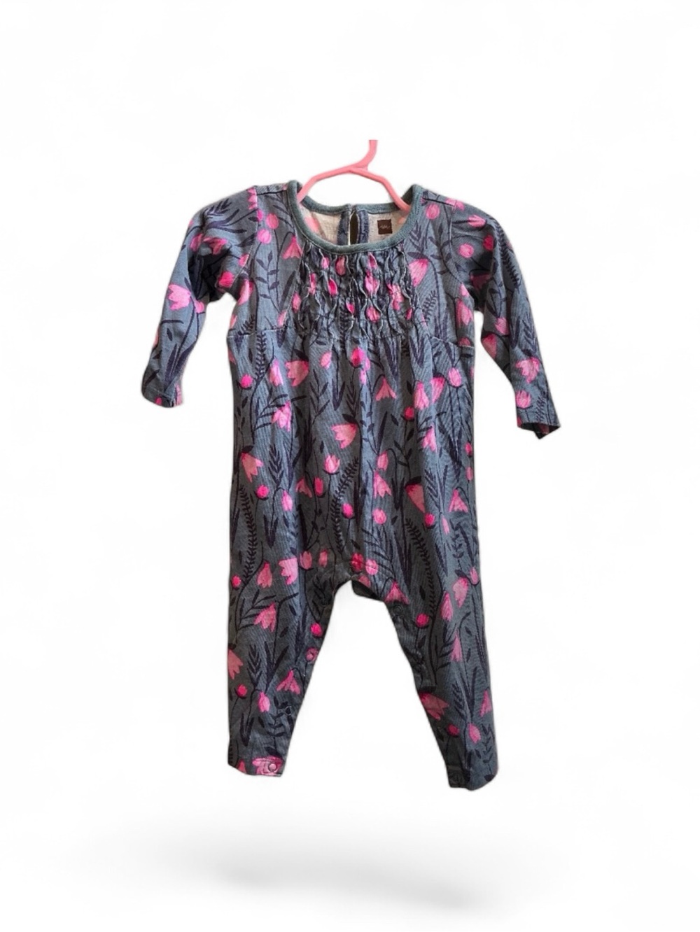 Tea Long sleeve Onesie 6-9 mos.